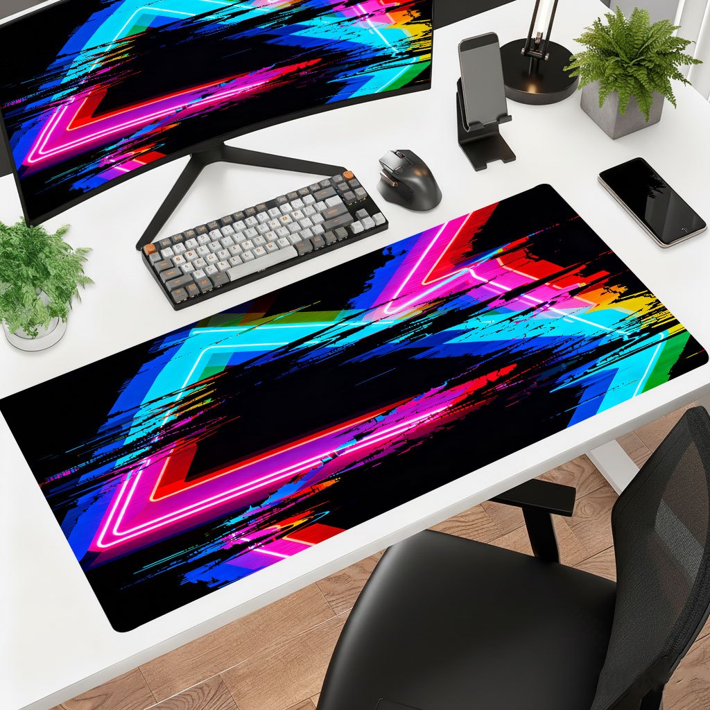 Esports Gaming Brands - Brand Iron Art Mauspad, Esports Glow
