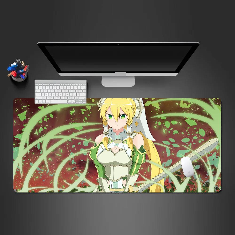 Esports Online Gaming - Leaf Animation S-Word A-Art O-Online Mauspad