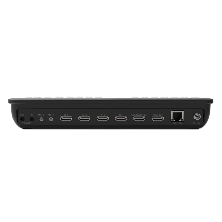 Esports Gaming Video - 2025 Multi-Format Live-Streaming 4-Kanal HDMI Audio-Mixer