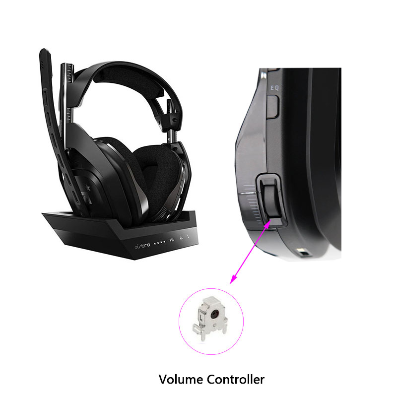 Esports Gaming Earphones - Ersatz-Lautstärkeregler für Astro A50 Gaming Headsets