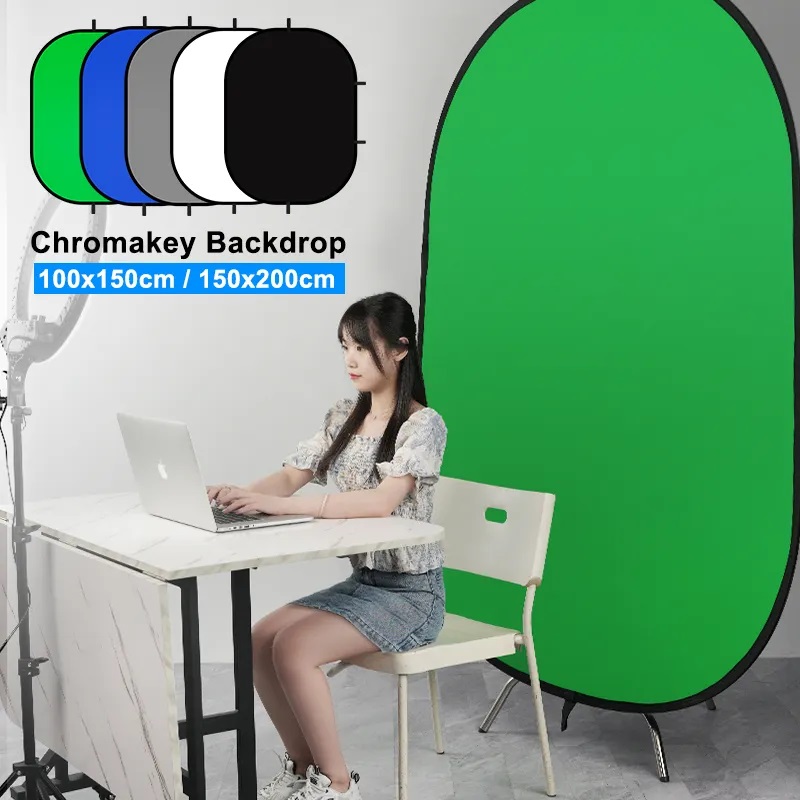 Green Screen Collapsible - Selens Neue Faltbare Tragbare Reflektor Blau