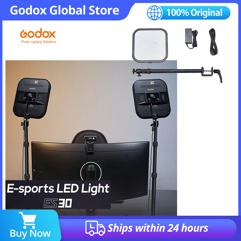 Esports Gaming Video - Godox LED-Gaming-Licht ES30 E-Sports LED-Licht-Set 2800K-6500K