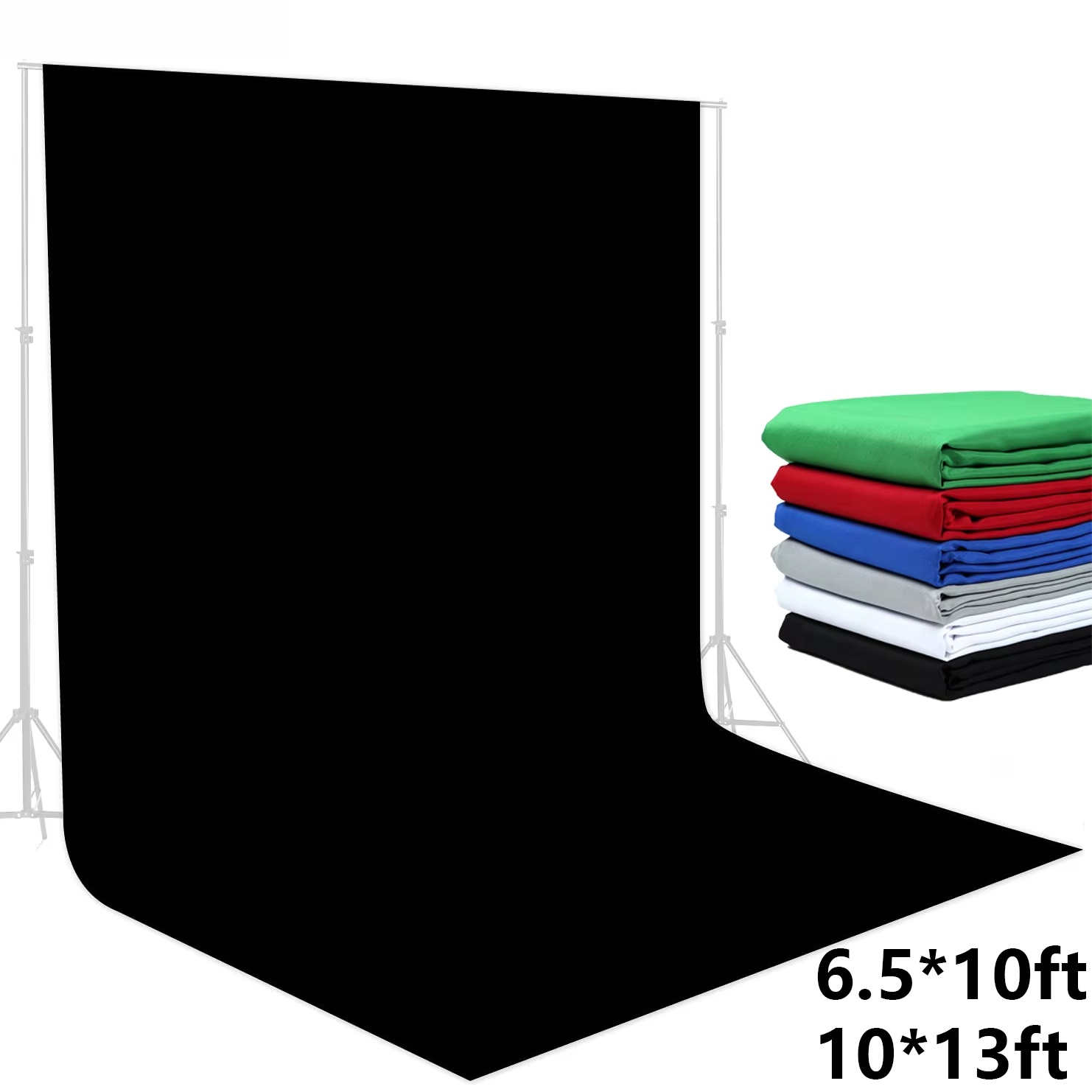 Green Screen Collapsible - 2x3m Fotohintergrund für Fotografie, Fotobox-Hintergrund für