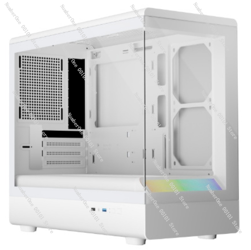 Esports Gaming Pc Build - Panorama-Gehäuse aus gehärtetem Glas für Gaming-PCs,