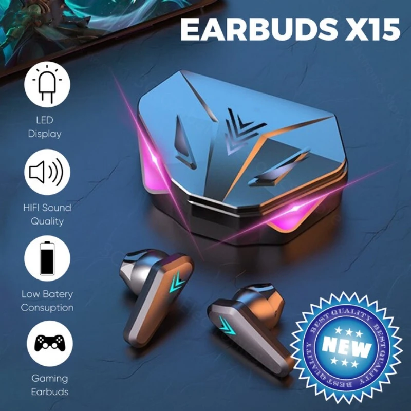 1 Stück X15 TWS X15 Pro Kabell – Esports Gaming Video Bewertung und Preis