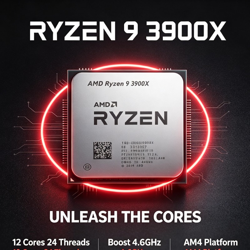AMD Ryzen 9 3900X Computerproz – Amd Cpu Ryzen 9 Bewertung und Preis
