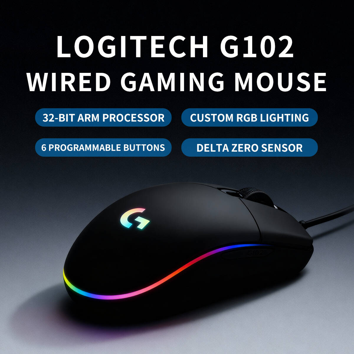 Logitech G102 Prodigy Gaming-M – Esports Online Gaming Bewertung und Preis