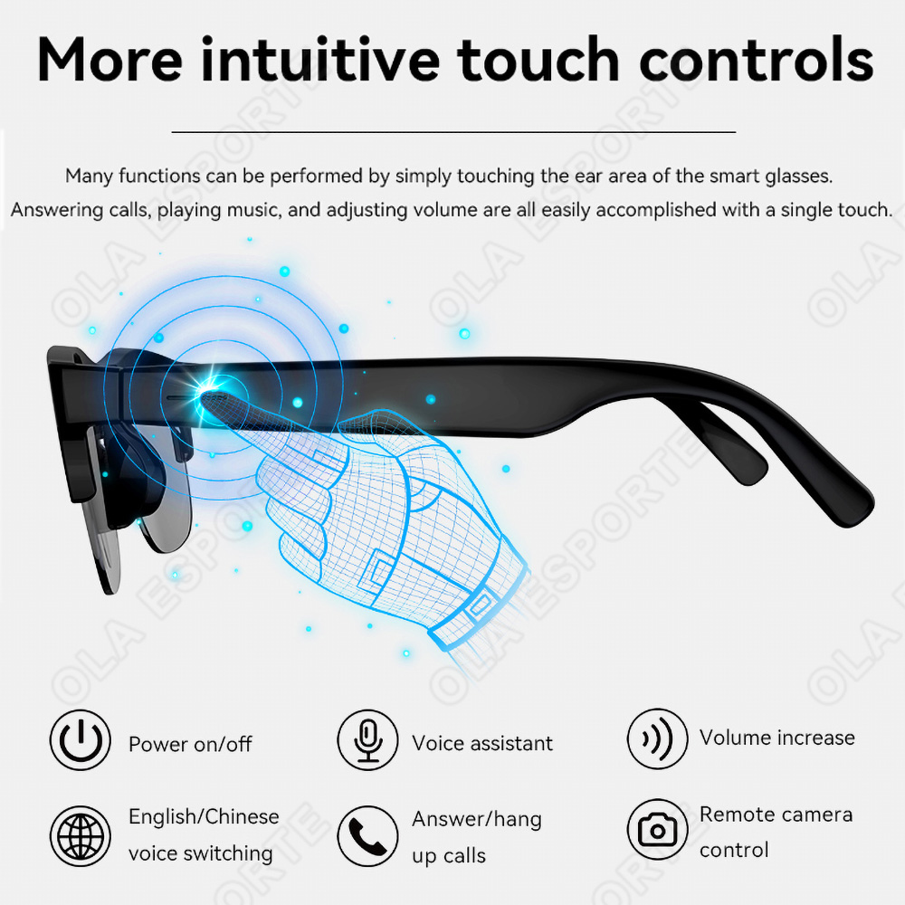 NEUE Smart-Brille V5.3 Bluetoo – Esports Gaming Video Bewertung und Preis