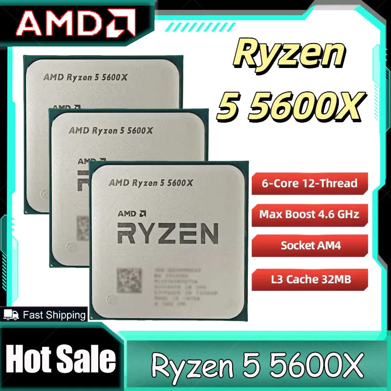 AMD Ryzen 5 5600X AMD R5 5600X – Amd Cpu Ryzen 5 Bewertung und Preis