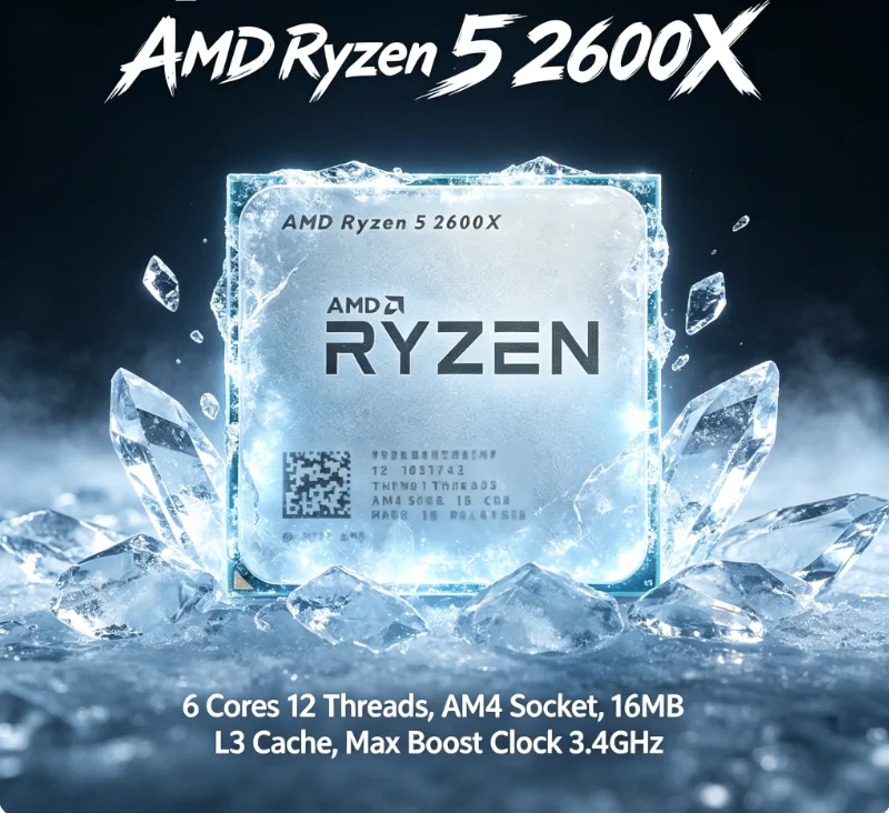 AMD Ryzen 5 2600X AM4 Desktop- – Amd Cpu Ryzen 5 Bewertung und Preis