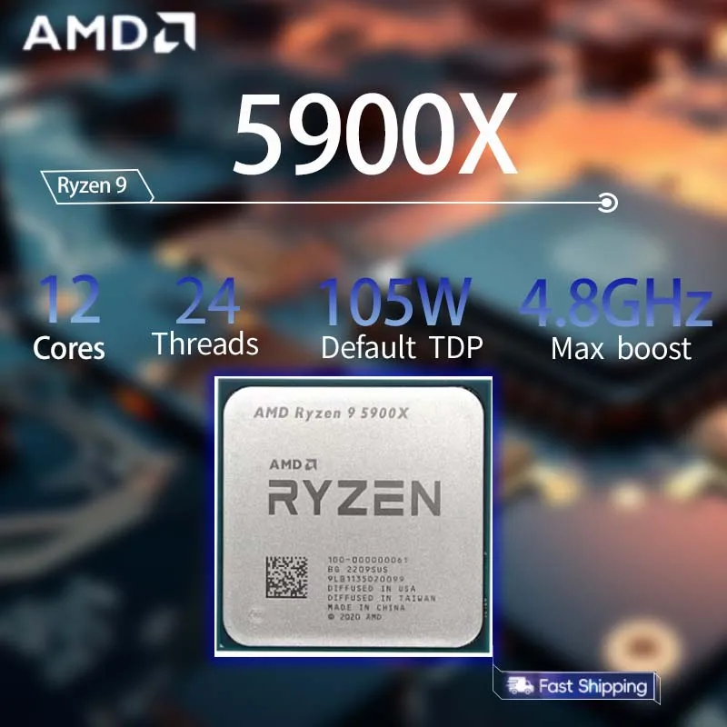 AMD Ryzen 9 5900X R9 5900X 3,7 – Amd Cpu Ryzen 9 Bewertung und Preis