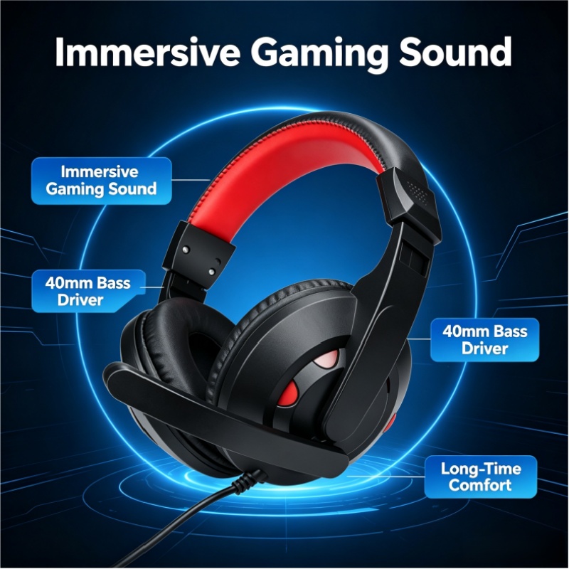 A65 Overhead-Kopfhörer für Onl – Esports Online Gaming Bewertung und Preis
