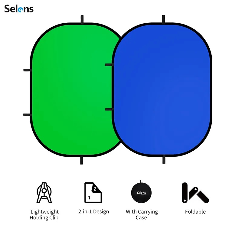 Selens Neue Faltbare Tragbare  – Green Screen Collapsible Bewertung und Preis
