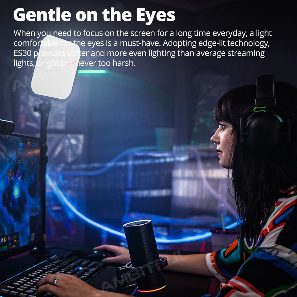 Godox LED-Gaming-Licht ES30 E- – Esports Gaming Video Bewertung und Preis