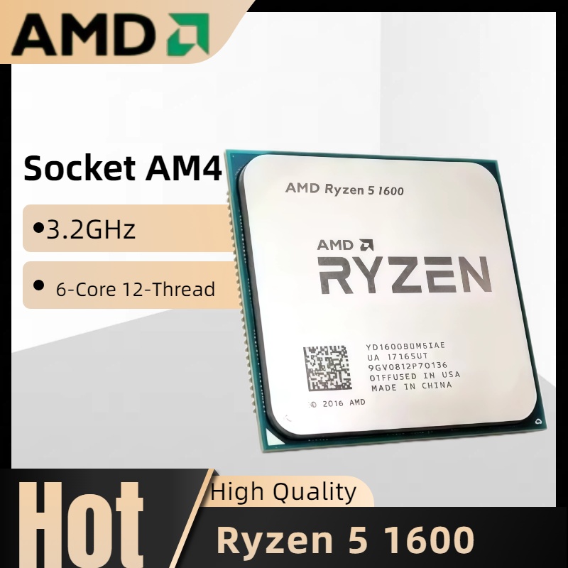 AMD Socket AM4 Ryzen 5 1600 R5 – Amd Cpu Ryzen 5 Bewertung und Preis