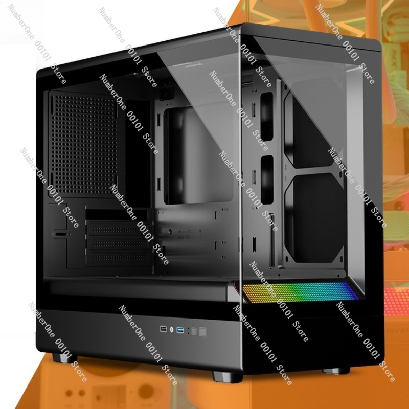 Panorama-Gehäuse aus gehärtete – Esports Gaming Pc Build Bewertung und Preis
